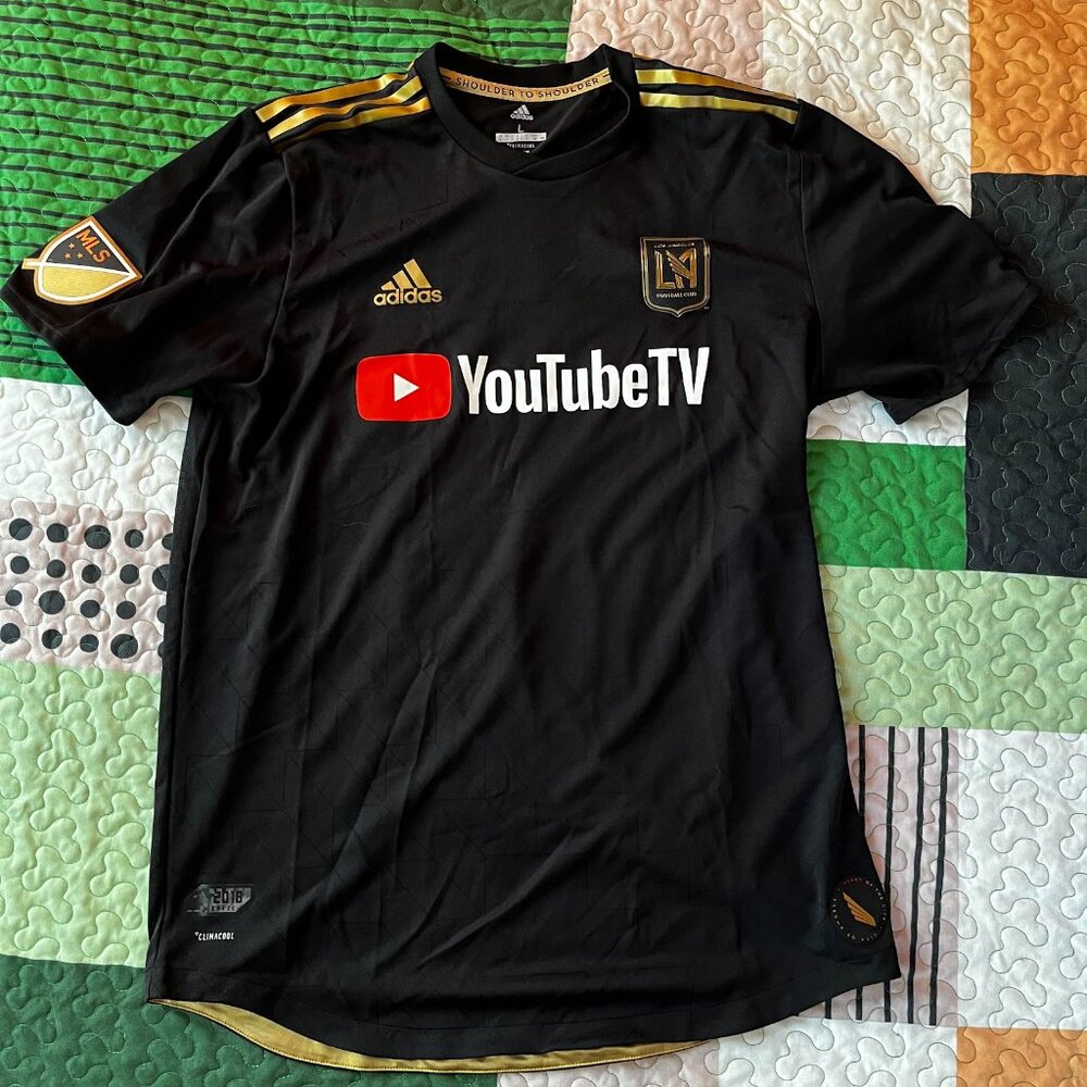 Los Angeles FC (LAFC) 2019 Authentic MLS Home Soccer Jersey